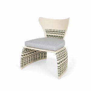 PETUNIA SHELL LOUNGE CHAIR