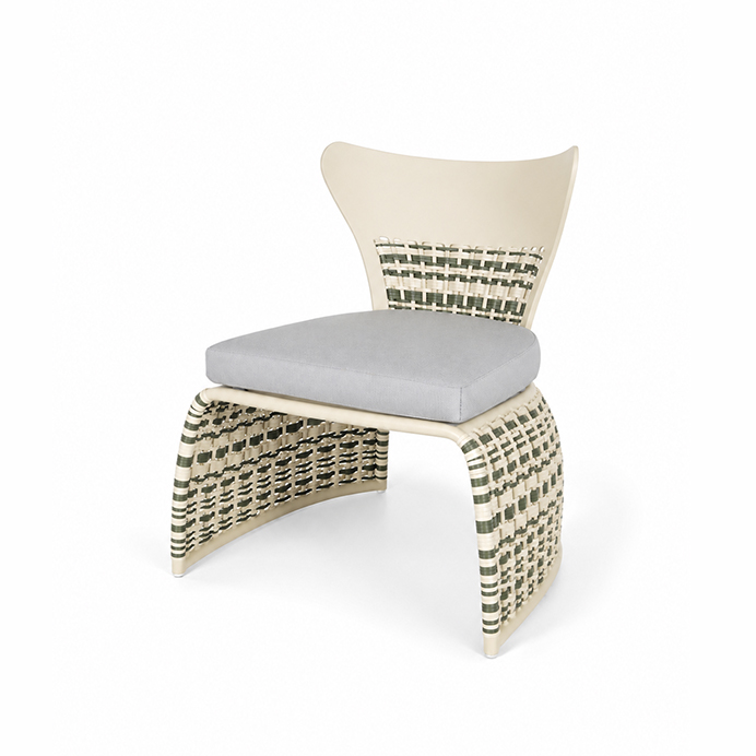 PETUNIA SHELL LOUNGE CHAIR